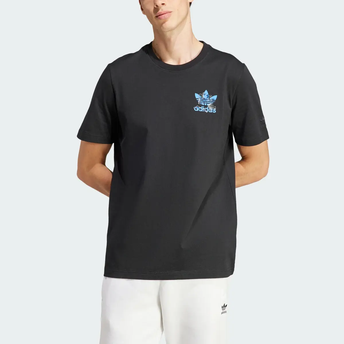 Adidas Playera Estampada Liquid Trifolio. 1