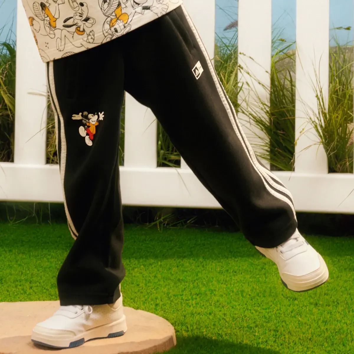 Adidas x Disney Mickey Mouse Tracksuit Bottoms. 1