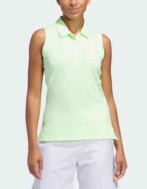 Adidas Ultimate365 Solid Sleeveless Polo Shirt