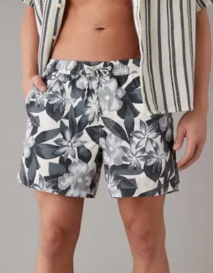 Tropical 5" Swim Trunk