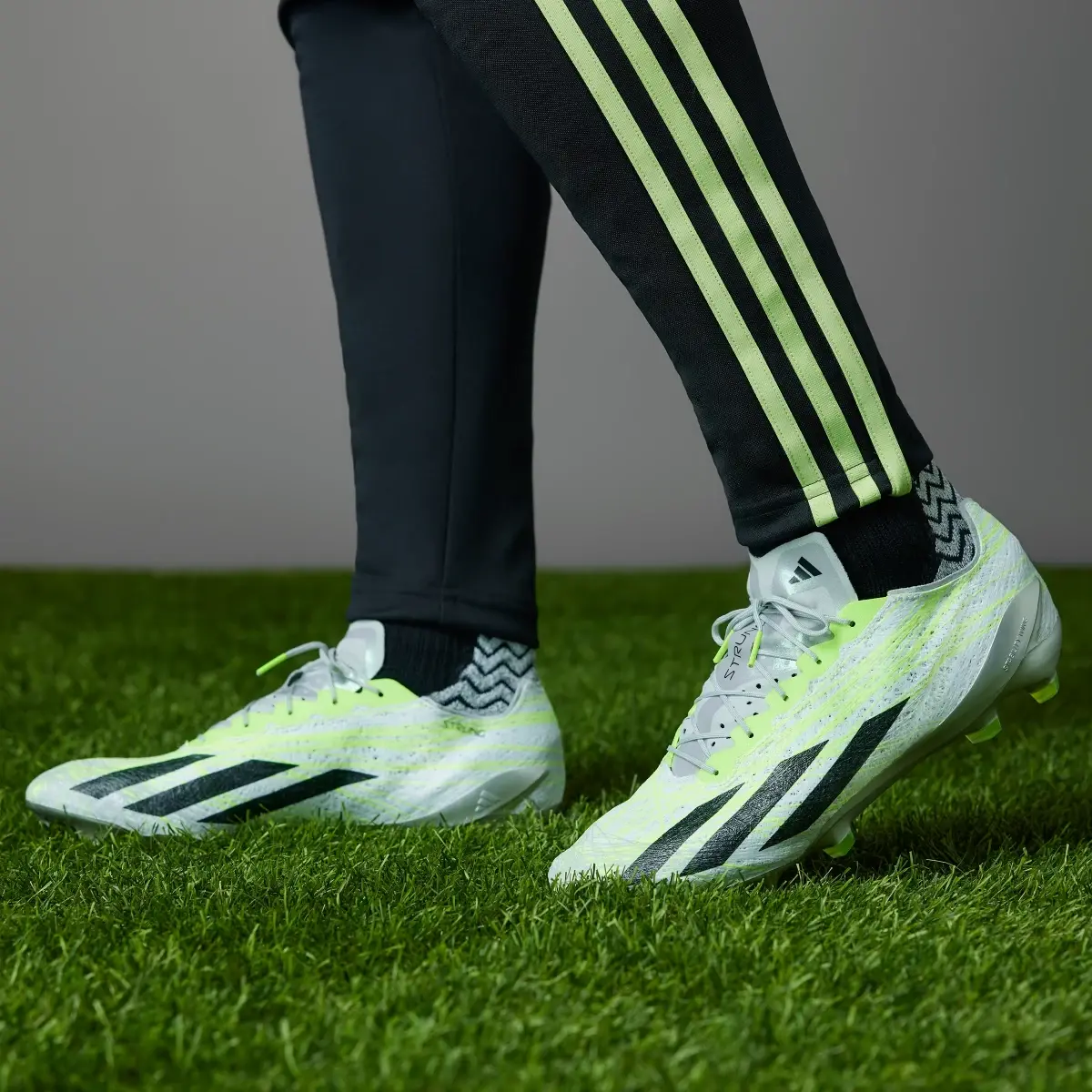 Adidas Crazyfast STRUNG+ Firm Ground Soccer Cleats. 2