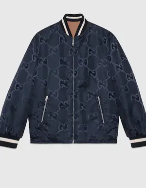 Jumbo GG reversible padded jacket