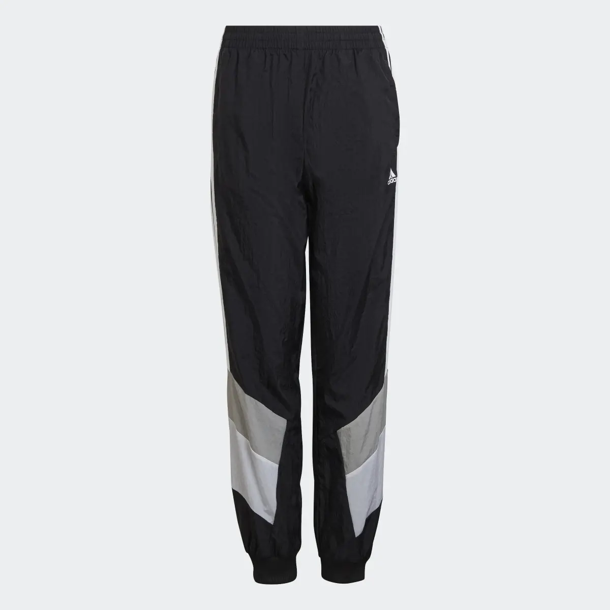 Adidas Colorblock Woven Tracksuit Bottoms. 1
