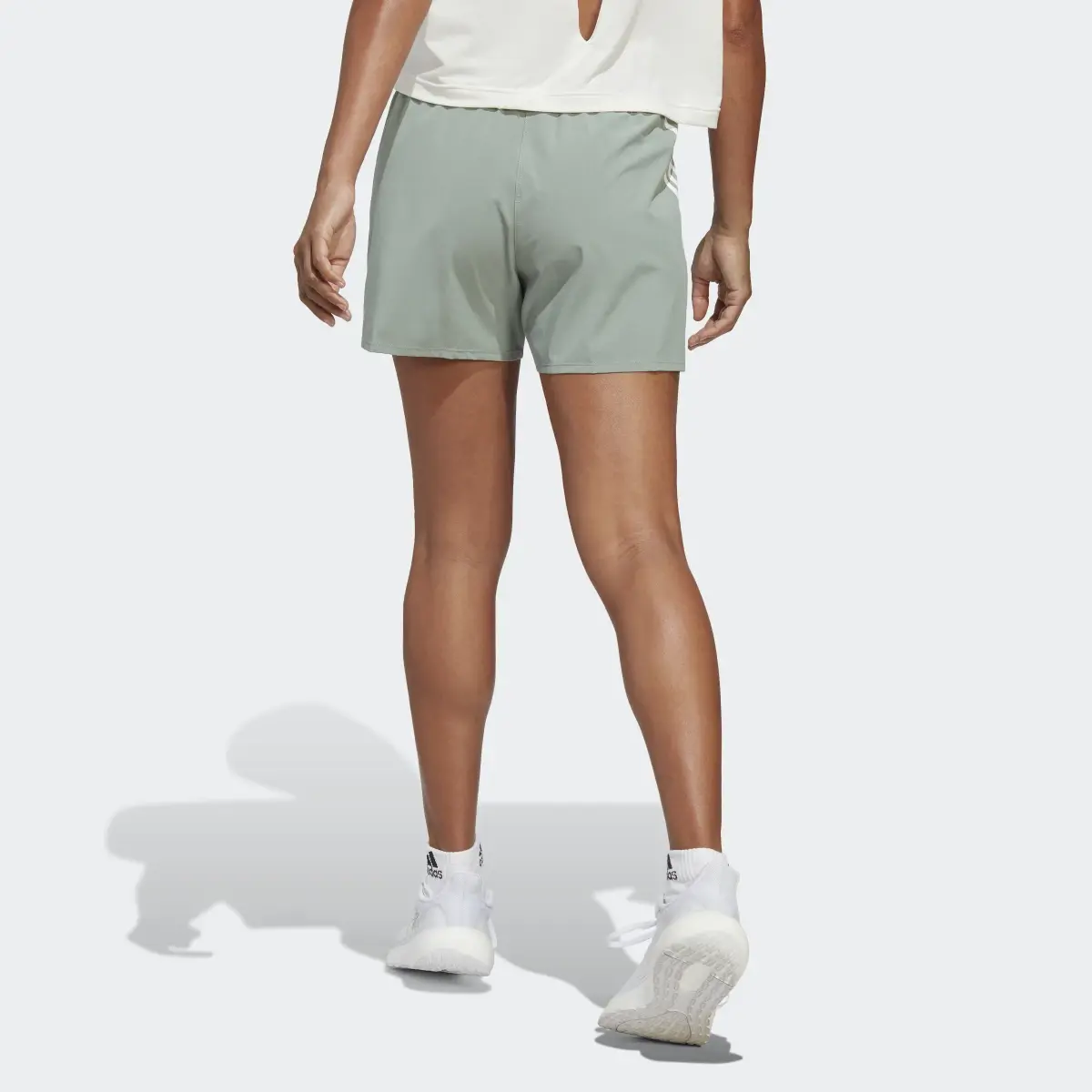 Adidas TRAINICONS 3-Stripes Woven Shorts. 2