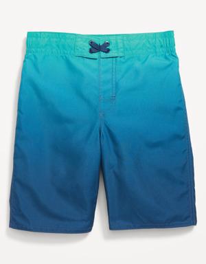 Old Navy Printed Board Shorts for Boys blue
