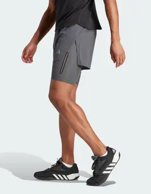 Adidas Short de training 2 en 1 HEAT.RDY HIIT Elevated. 2 Adidas Short de training 2 en 1 HEAT.RDY HIIT Elevated. 2
