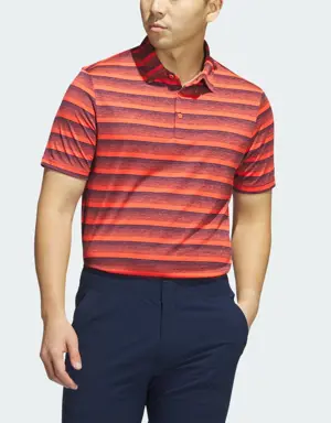 Two-Color Striped Polo Tişört