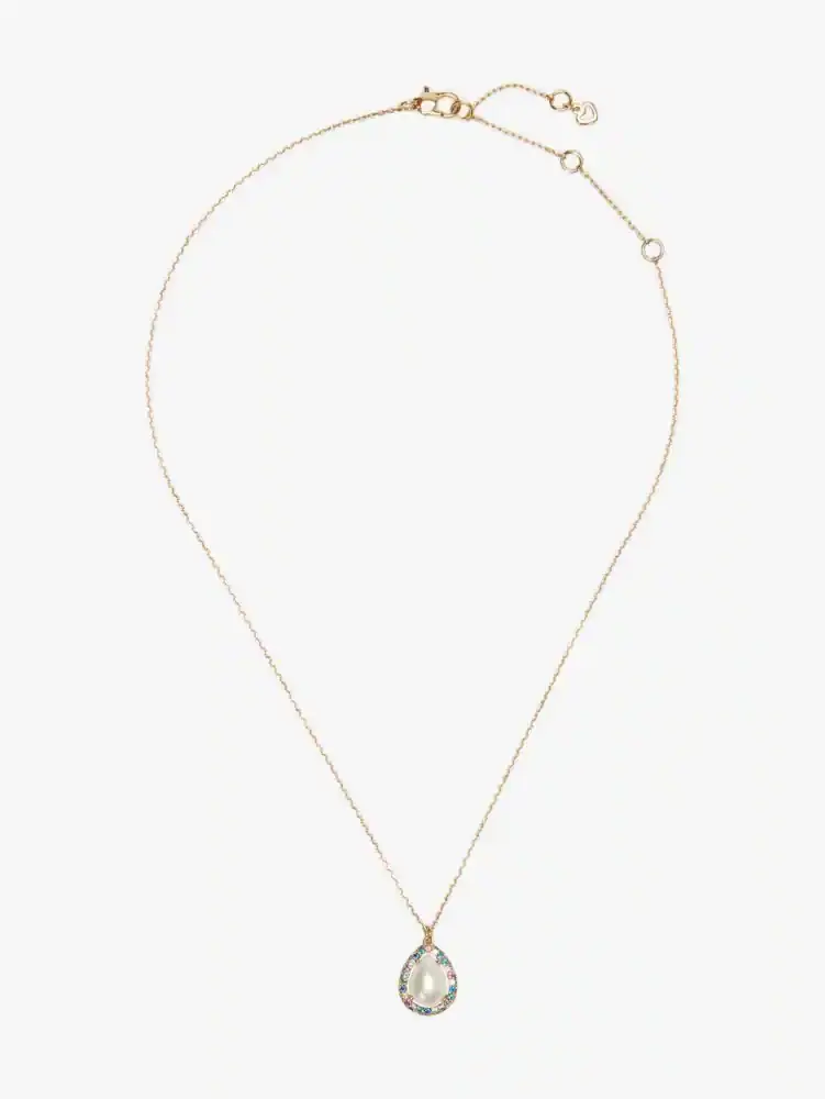 Kate Spade Brilliant Statements Pavé Halo Mini Pendant. 3