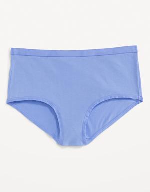 Old Navy Matching High-Waisted Bikini Underwear for Women blue