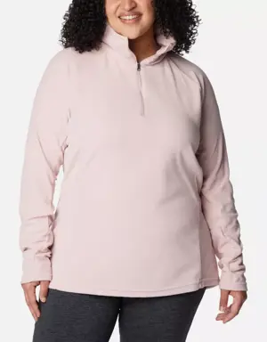 Women's Glacial™ IV Half Zip Fleece - Plus Size