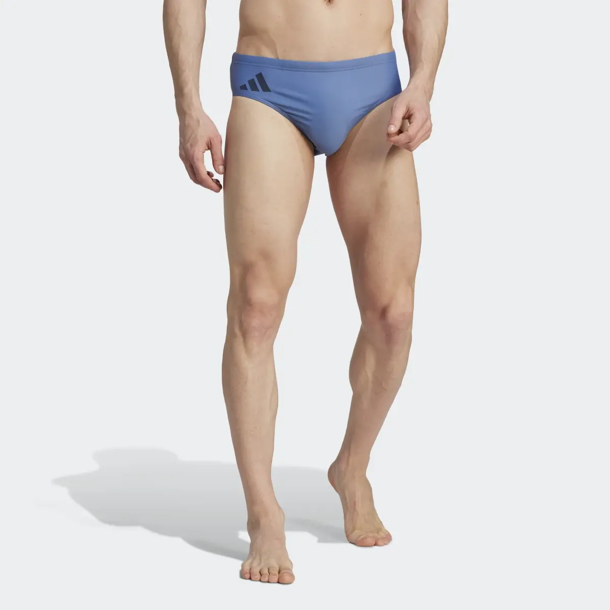 Adidas Solid Swim Trunks. 1