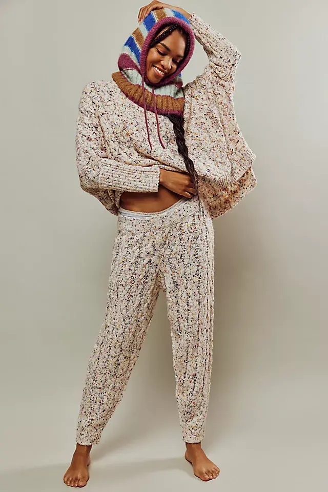 Free People Under The Mistletoe Joggers. 1