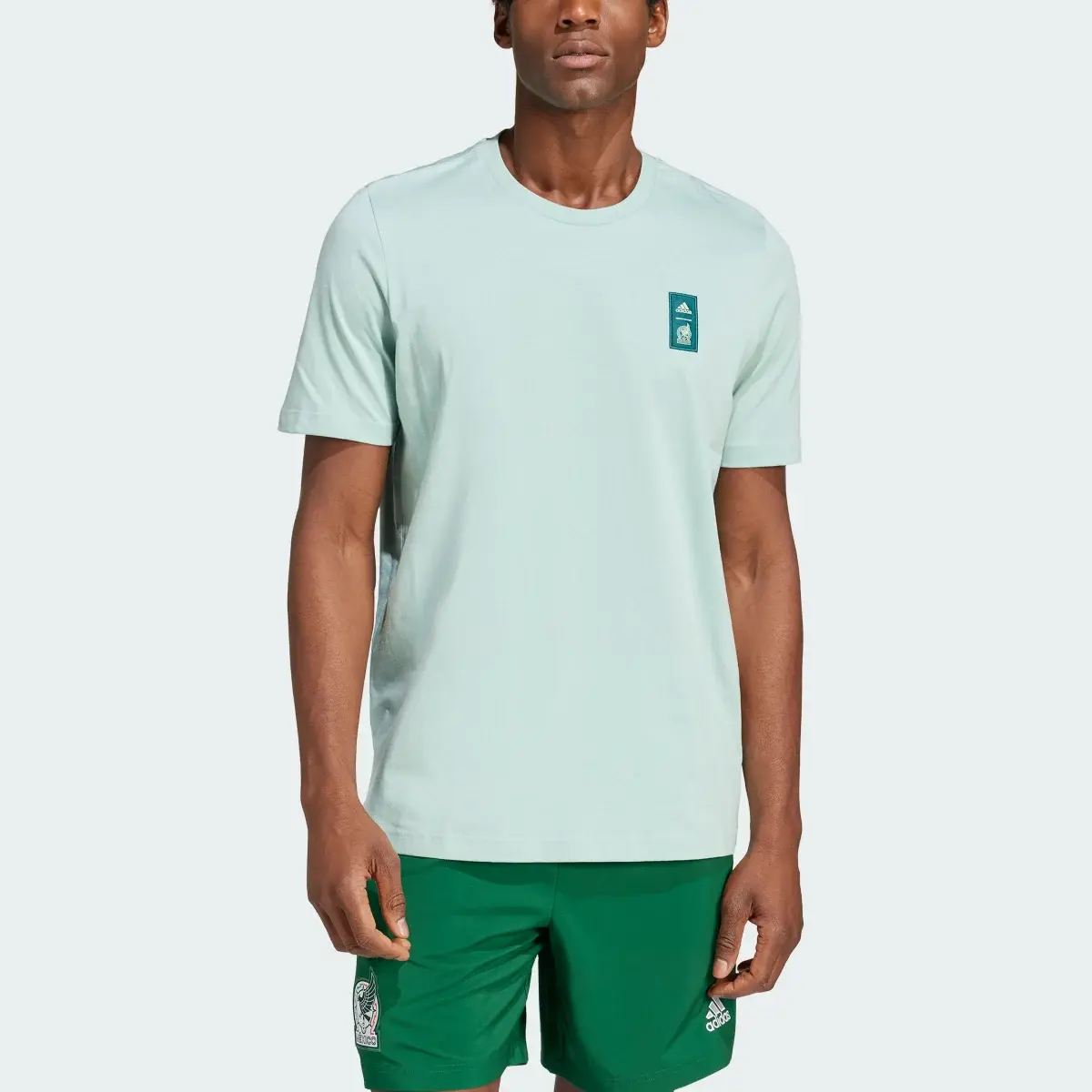 Adidas Playera ADN Selección Nacional de México Estampada. 1