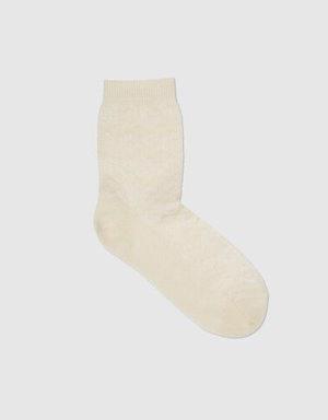 Children's cotton silk socks