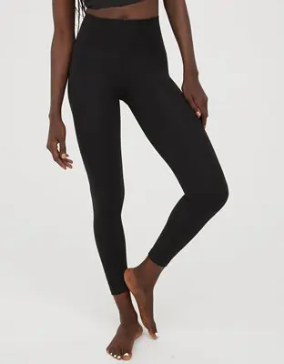 American Eagle By Aerie Goals Ribbed Legging. 1