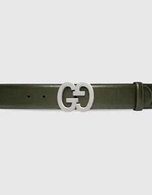 GG buckle wide belt