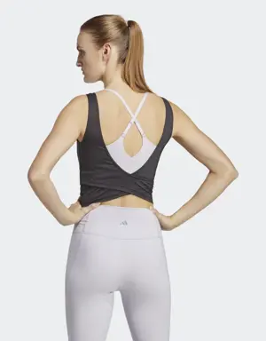 Adidas Camisola de Alças Curta Yoga Studio. 3 Adidas Camisola de Alças Curta Yoga Studio. 3