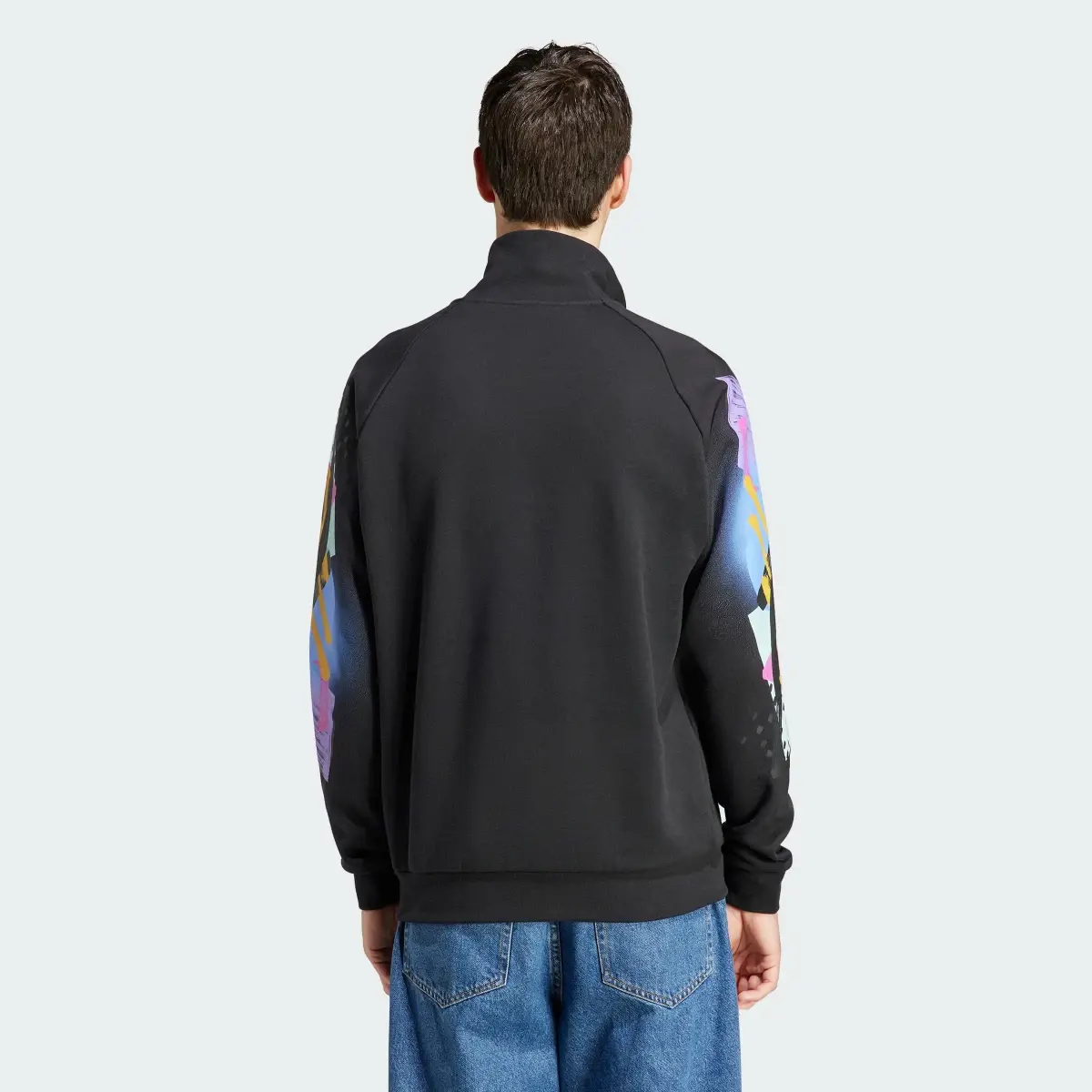 Adidas Retro Quarter-Zip Jacket. 3