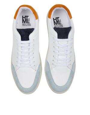 Beyaz ALEXANDER Casual Bağcıklı Sneakers