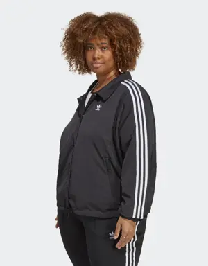 Adicolor Classics 3-Stripes Coach Jacket (Plus Size)