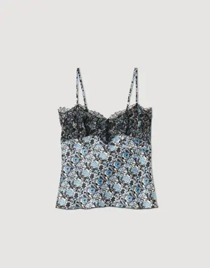 Printed camisole Login to add to Wish list