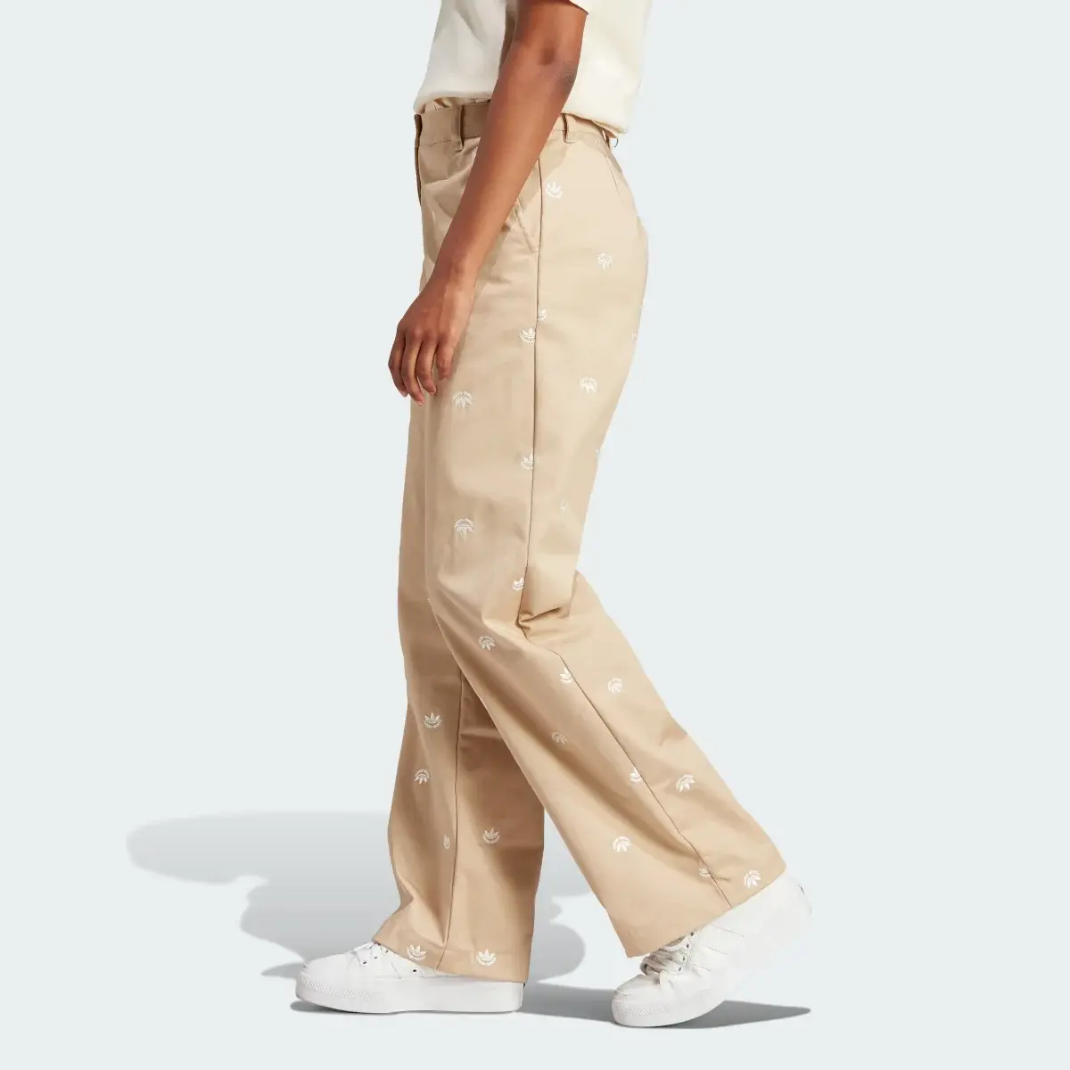 Adidas Allover Mini Crest Chino Pants. 2