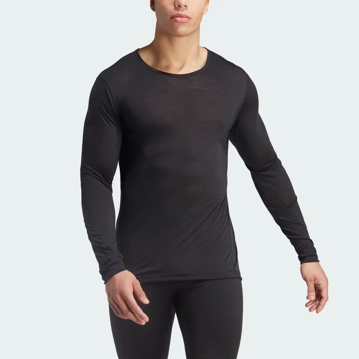 Adidas Terrex Xperior Merino 150 Baselayer Long Sleeve Long-Sleeve Top. 1