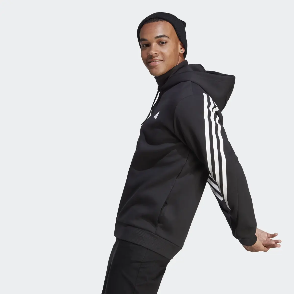 Adidas Bluza z kapturem Future Icons 3-Stripes Full-Zip. 3