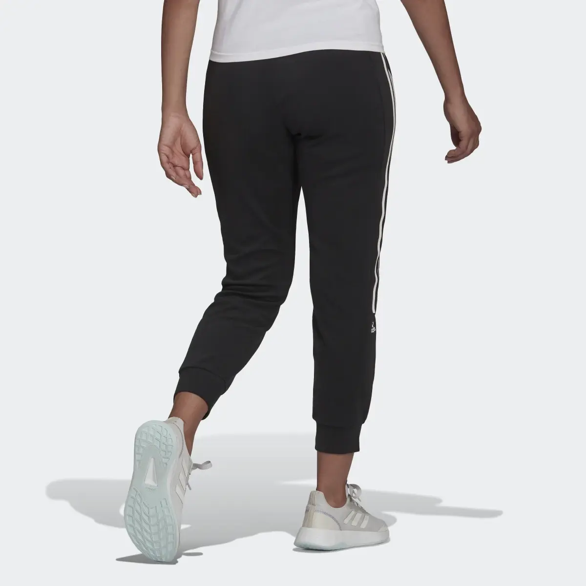 Adidas AEROREADY Made for Training Cotton-Touch Joggers. 2