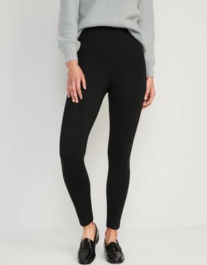 Extra High-Waisted Stevie Skinny Ankle Pants black