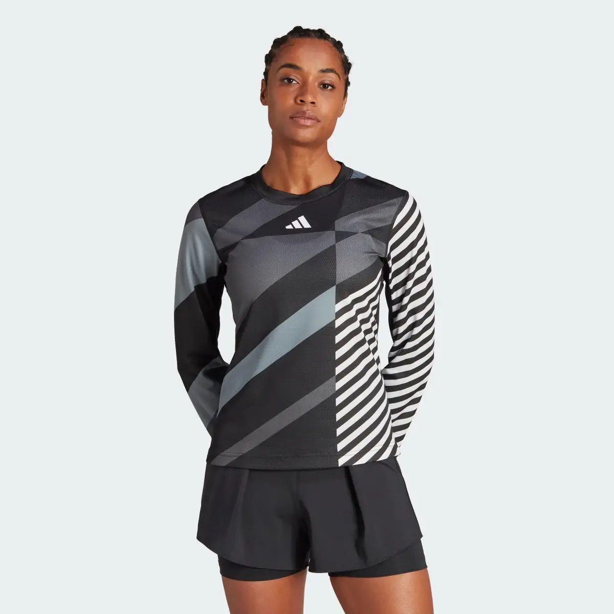 Adidas Tennis HEAT.RDY Pro 3/4 Sleeve Tee. 2