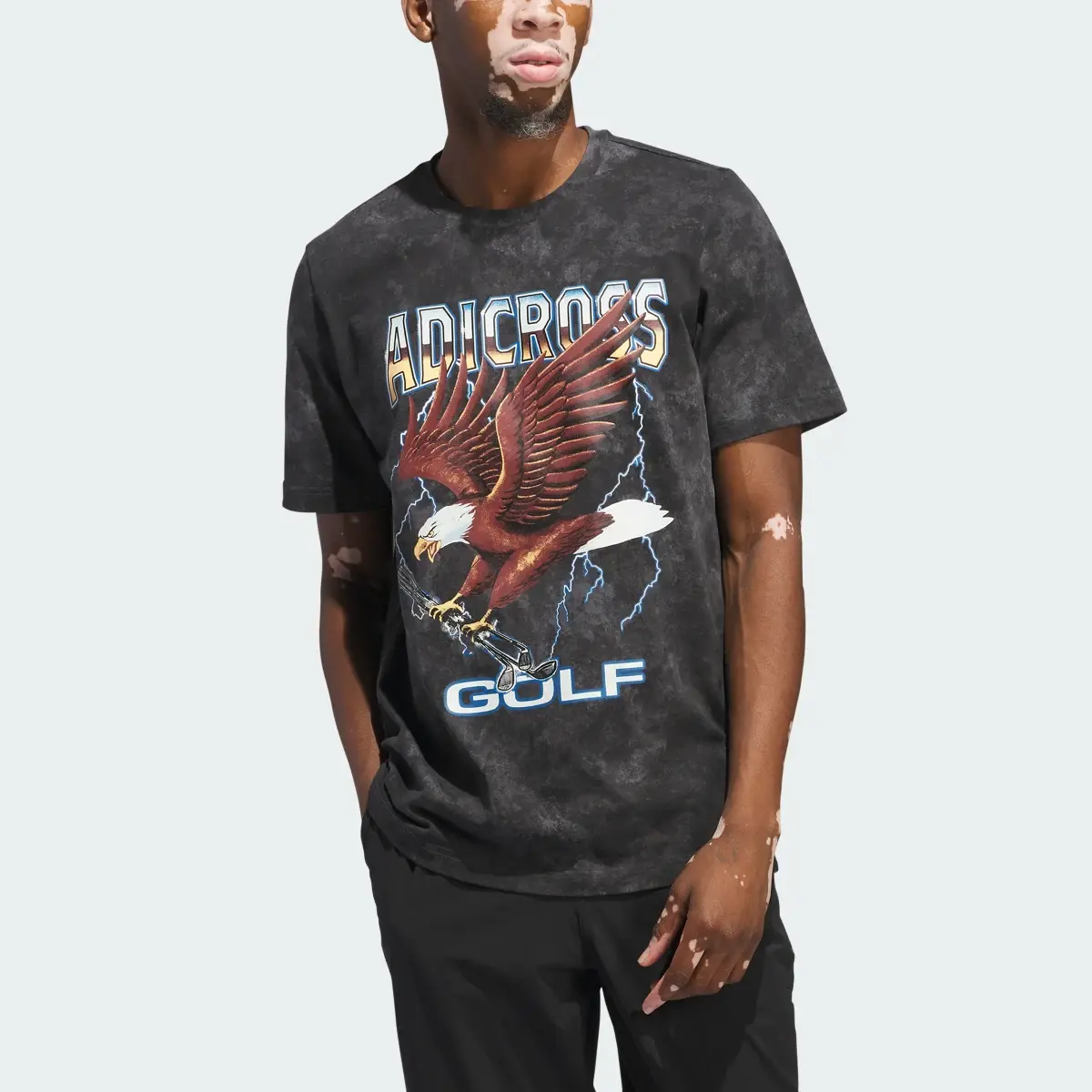 Adidas T-shirt graphique Adicross Eagle. 1