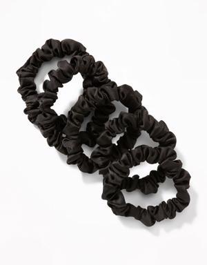 Mini-Scrunchie 5-Pack for Women black