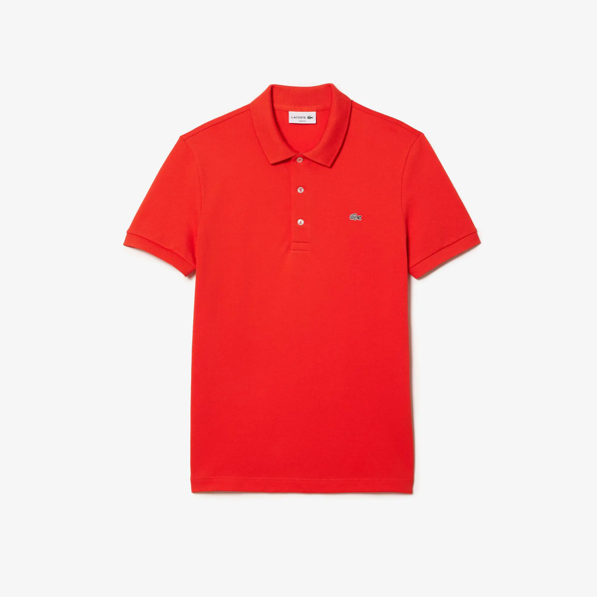 Lacoste Polo Lacoste slim fit em petit piqué stretch unicolor. 2