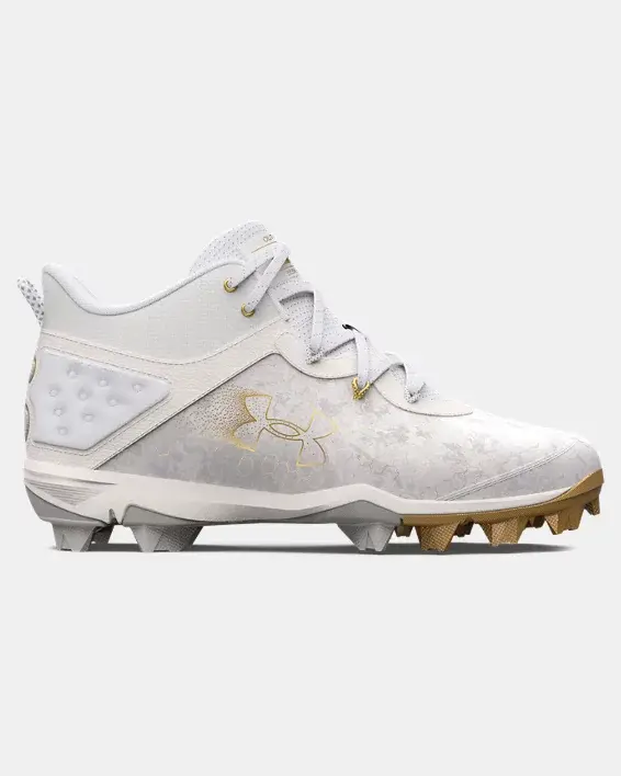 Under Armour Men's UA Harper 8 Mid RM Baseball Cleats. 1