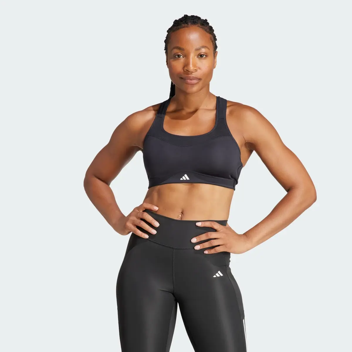 Adidas Reggiseno sportivo TLRD Impact Training High-Support. 2