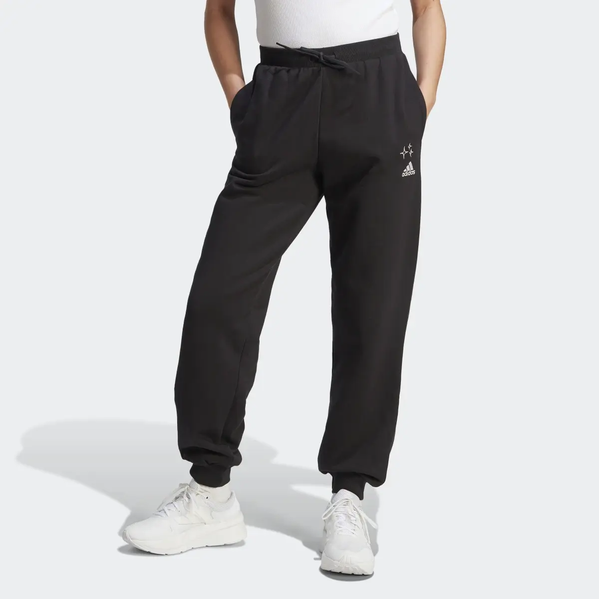 Adidas Pants Scribble Bordados Felpa Francesa. 1