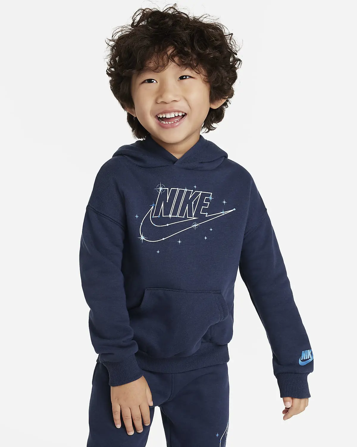 Nike Sportswear Shine Fleece Pullover Hoodie. 1