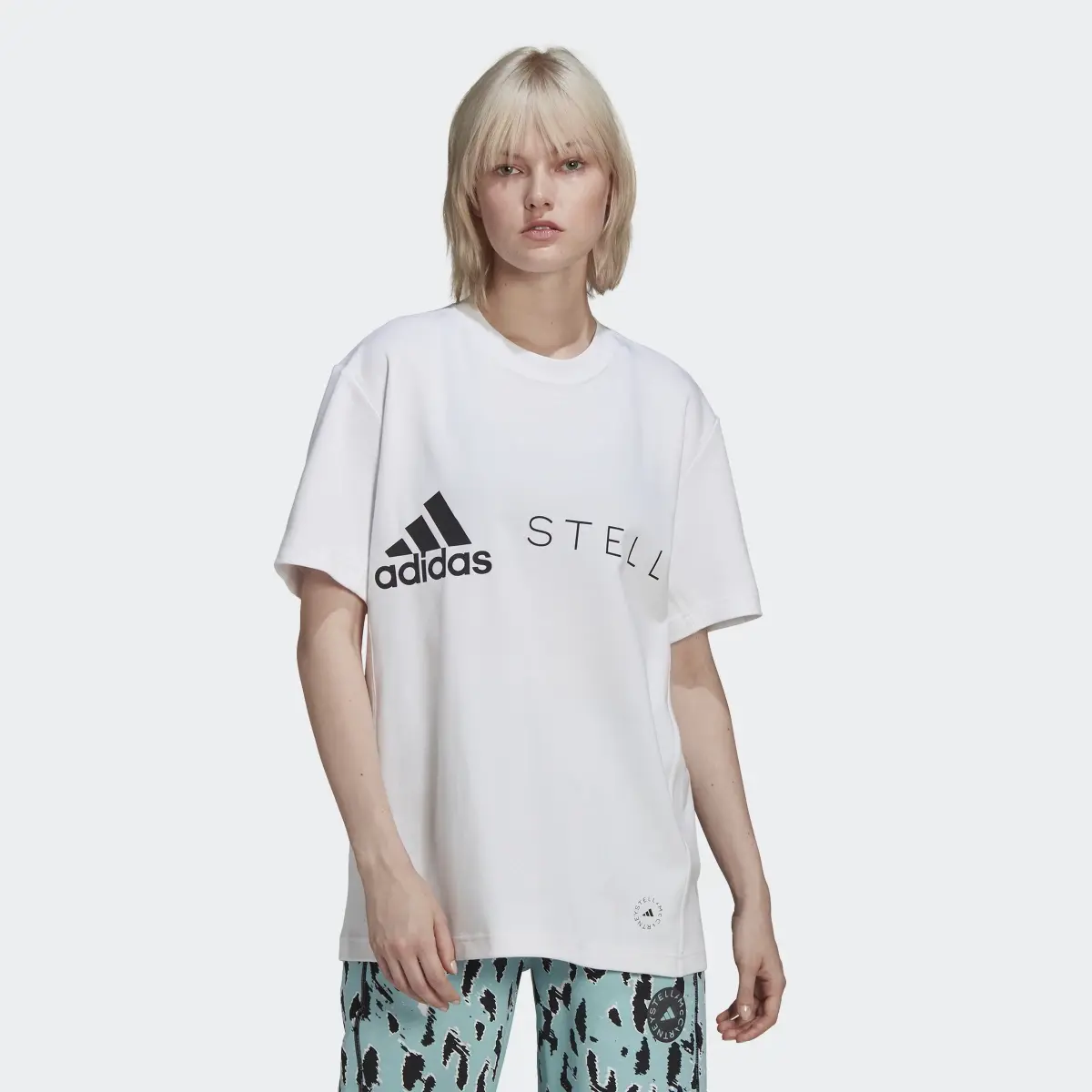 Adidas by Stella McCartney Logo Tişört. 2