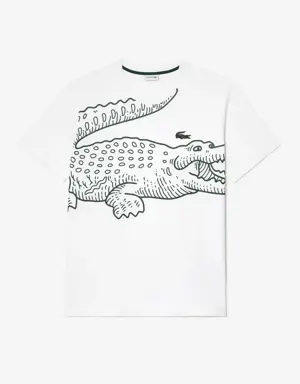 Lacoste Men's Loose Fit Jersey T-shirt - Plus Size - Big