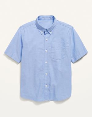 Uniform Built-In Flex Short-Sleeve Oxford Shirt For Boys multi