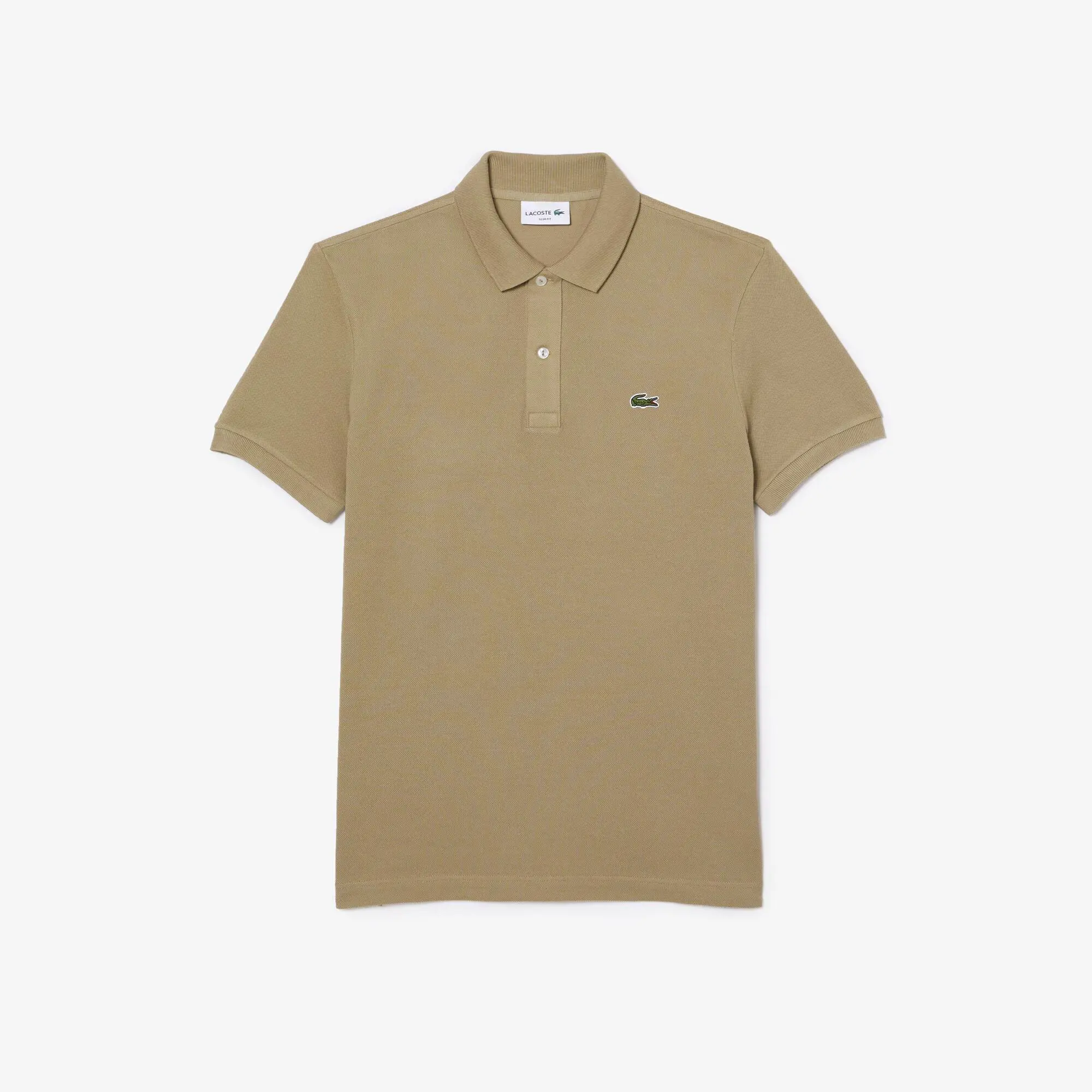 Lacoste Men's Original L.12.12 Slim Fit Petit Piqué Cotton Polo. 2 Lacoste Men's Original L.12.12 Slim Fit Petit Piqué Cotton Polo. 2