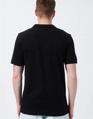 Lee Cooper Big Twins Erkek Polo Yaka T-Shirt Gri Melanj. 3 Lee Cooper Big Twins Erkek Polo Yaka T-Shirt Gri Melanj. 3