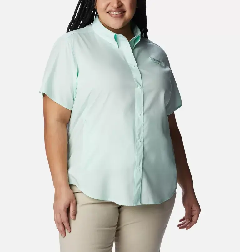 Columbia Women’s PFG Tamiami™ II Short Sleeve Shirt - Plus Size. 2