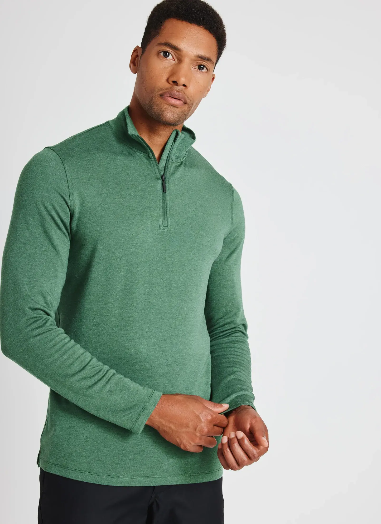 Kit And Ace Comfy Quarter Zip Pullover. 1