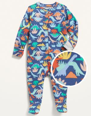 Unisex Printed Footed Sleep & Play One-Piece for Baby multi