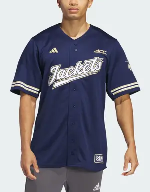 Georgia Tech Reverse Retro Replica Baseball Jersey