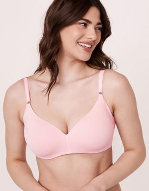 Lightly Lined Wireless Sleek Back Bra