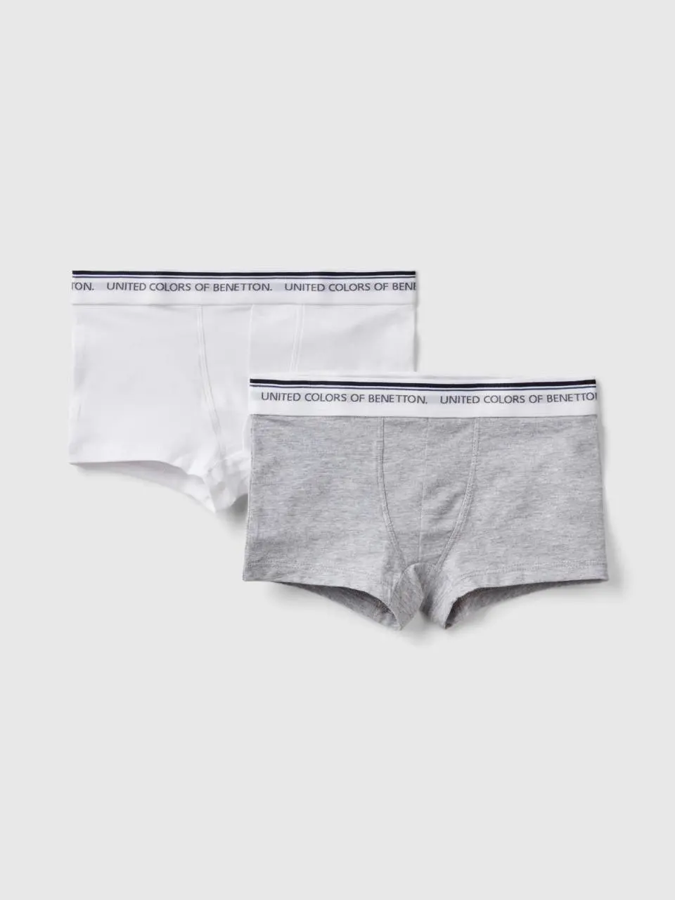 Benetton two boxers with logoed elastic. 1