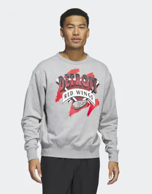 Red Wings Vintage Crew Sweatshirt